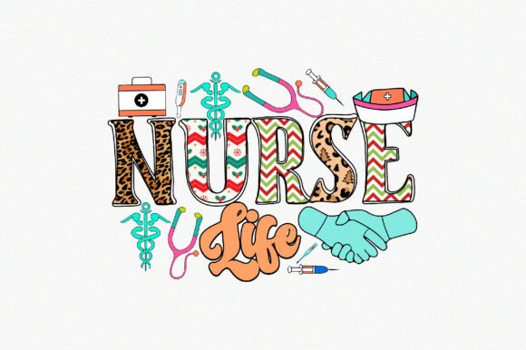 Christmas Nurse Life PNG Sublimation Design Review