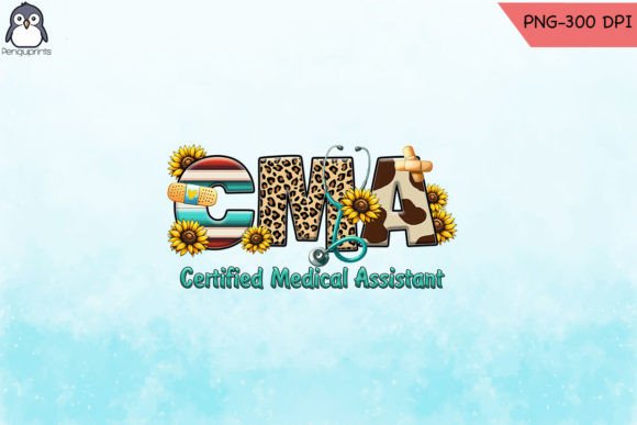 CMA Nurse Sublimation PNG Under the Embroidery Needle