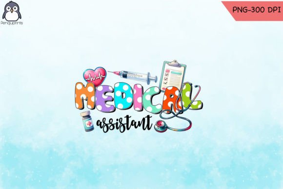 Colorful Medical Assistant Sublimation Review