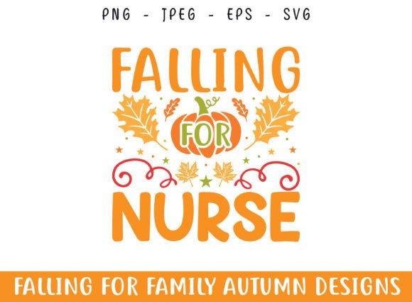 Falling for My Nurse Autumn Fall Design