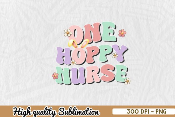 Hoppy Nurse Easter Bunny PNG