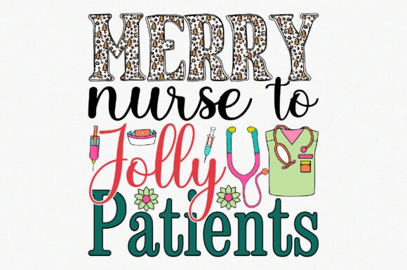 Merry Nurse to Jolly Patients PNG