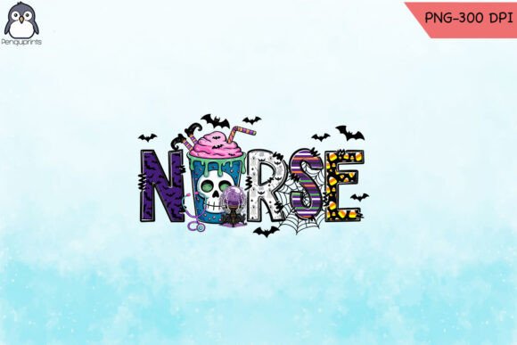Nurse Funny Halloween Sublimation PNG: A Designer's Take