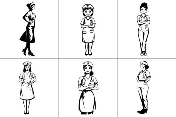 Nurse Line Art: A Real Embroidery Design Review