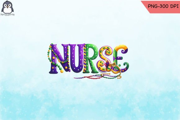 Nurse Mardi Gras Sublimation Design Real Stitch Review