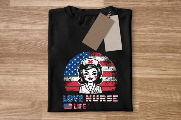 Patriotic Nurse T-shirt Design: A Real Embroidery Review