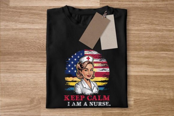 Patriotic Nurse T-Shirt with American U Embroidery Review