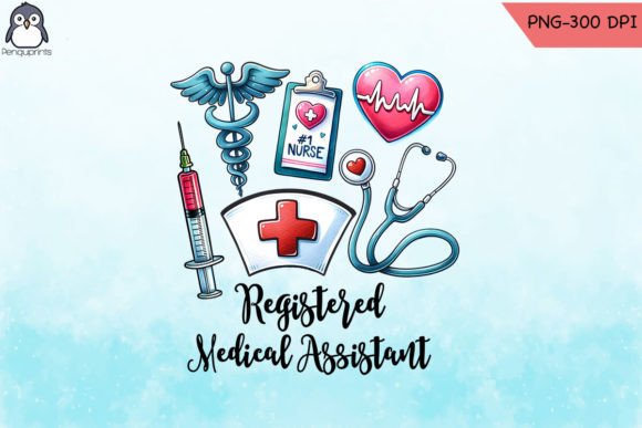 Registered Medical Assistant PNG: Embroidery Design Review