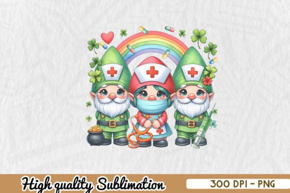 St. Patrick s Nurse Gnome PNG: A Designer’s Practical Review